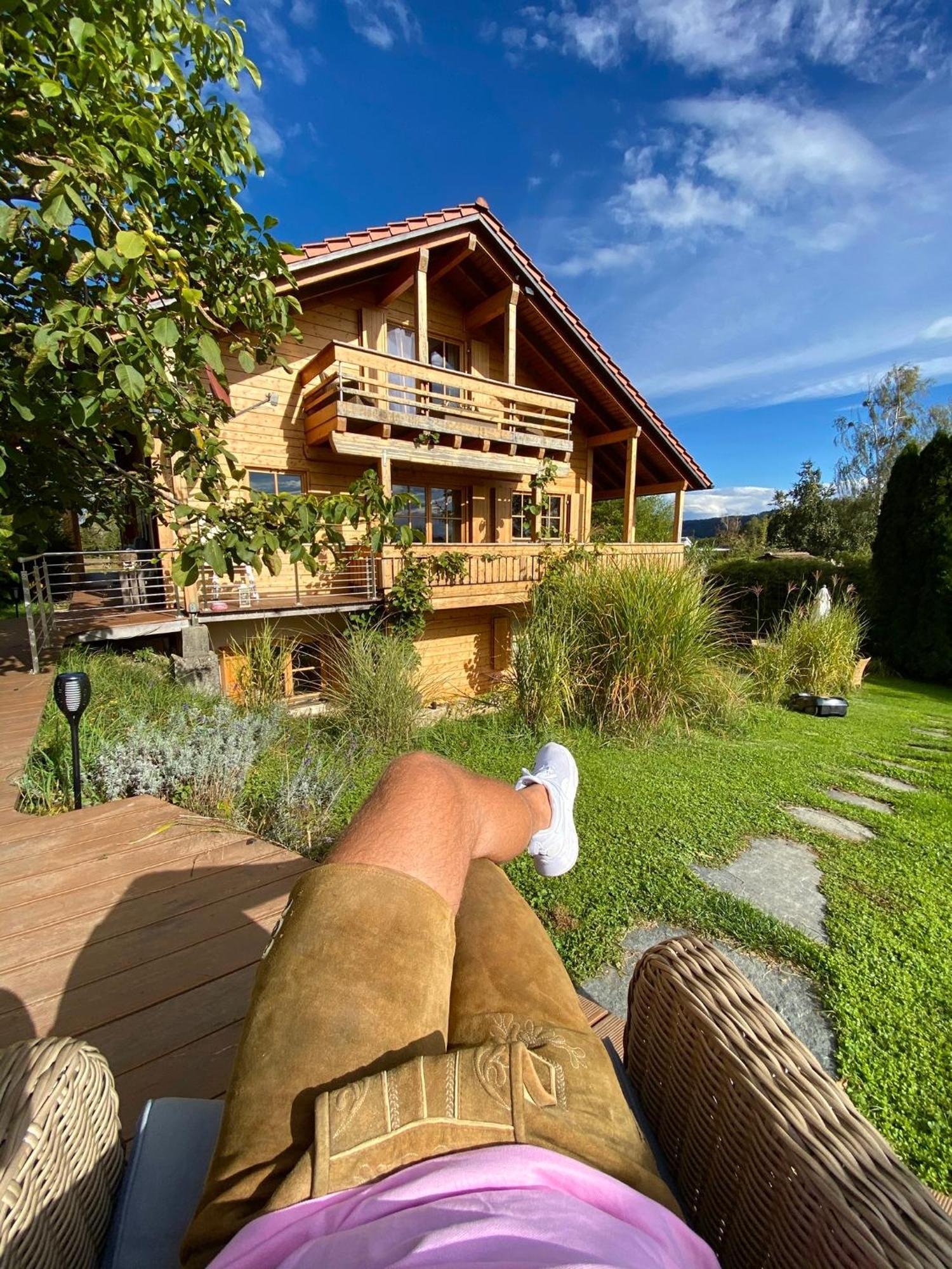 Ferienhaus Alpenpanorama Chalet Mollenberg Exterior foto